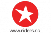Logo riders rond lettrage noir footer 325px